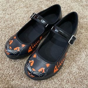 Sz 8 Halloween Cat Mary Janes